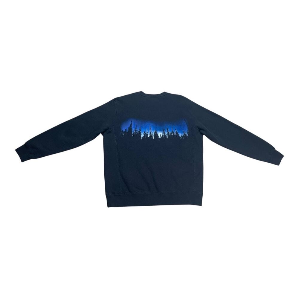 Pleasures Black Forest Crew Neck Sweatshirt XL - Picture 4 of 6